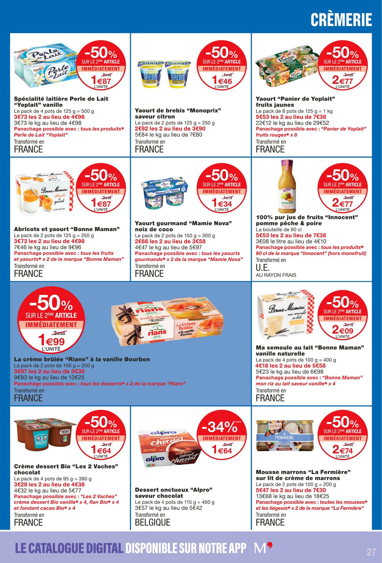 Catalogue Monoprix 21.02.2024 - 03.03.2024