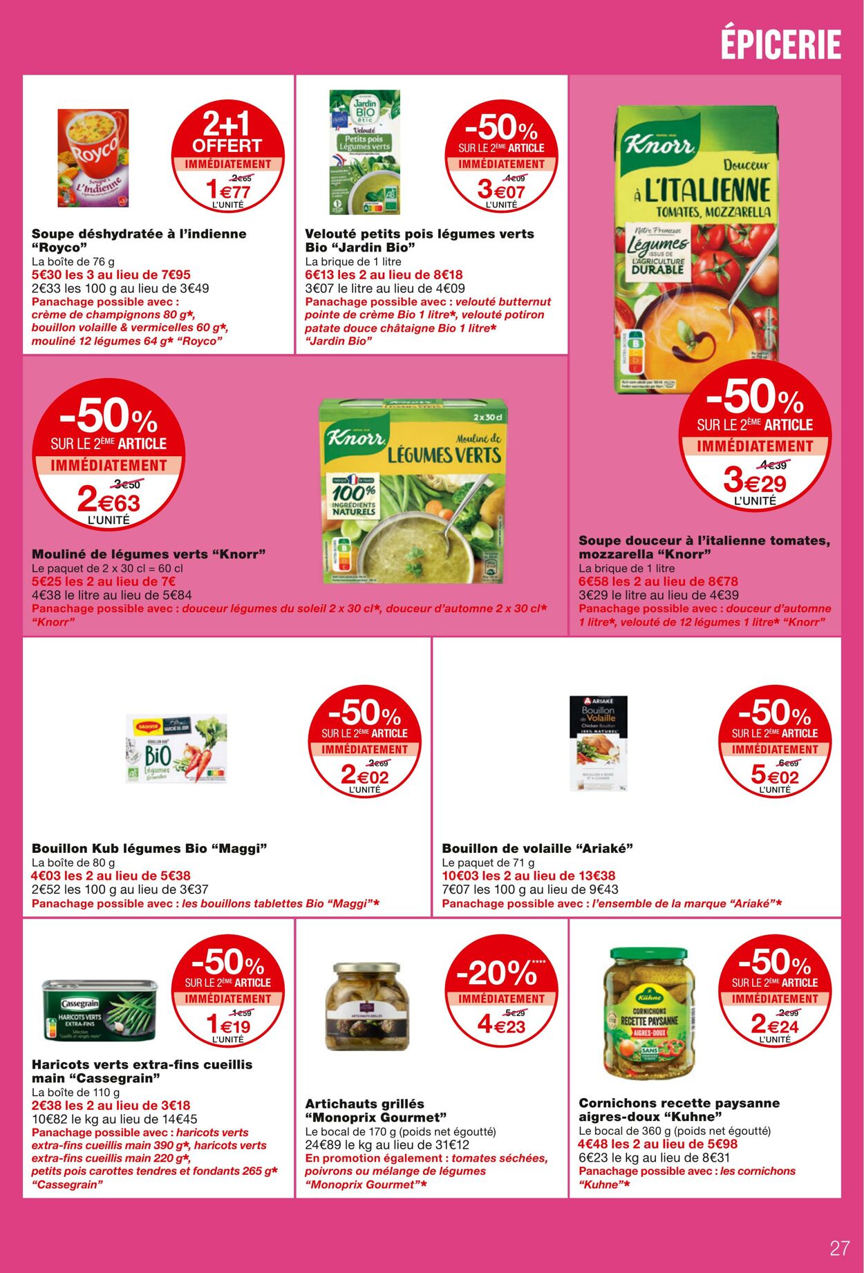 Catalogue Monoprix 22.11.2023 - 03.12.2023