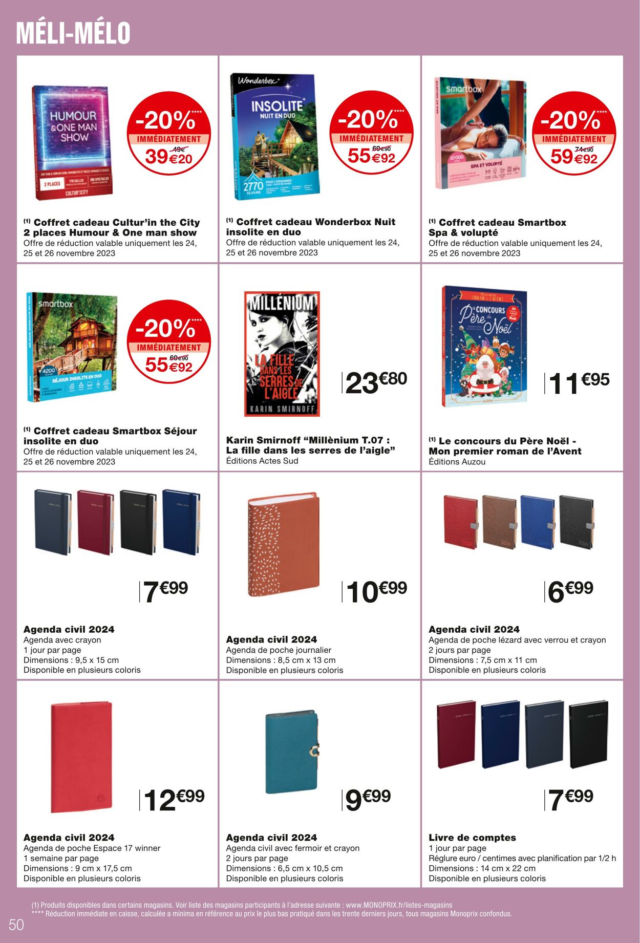 Catalogue Monoprix 22.11.2023 - 03.12.2023