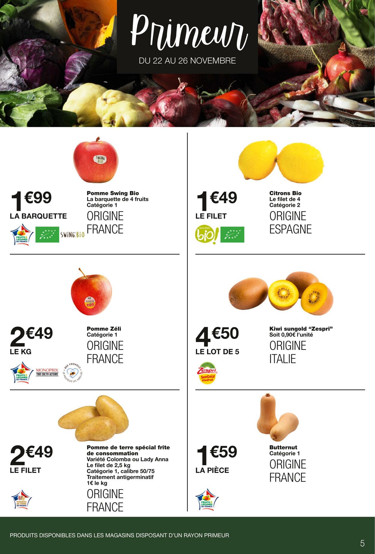 Catalogue Monoprix 22.11.2023 - 03.12.2023