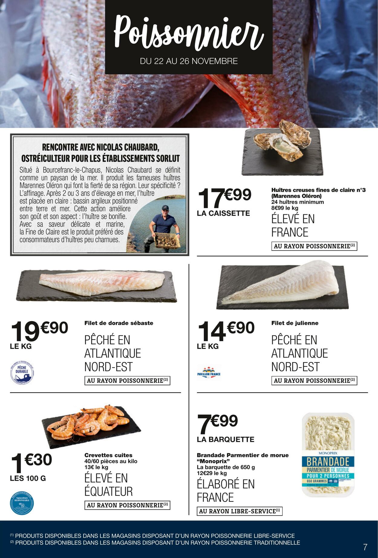 Catalogue Monoprix 22.11.2023 - 03.12.2023