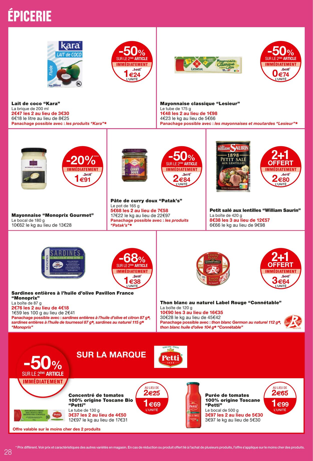 Catalogue Monoprix 22.11.2023 - 03.12.2023