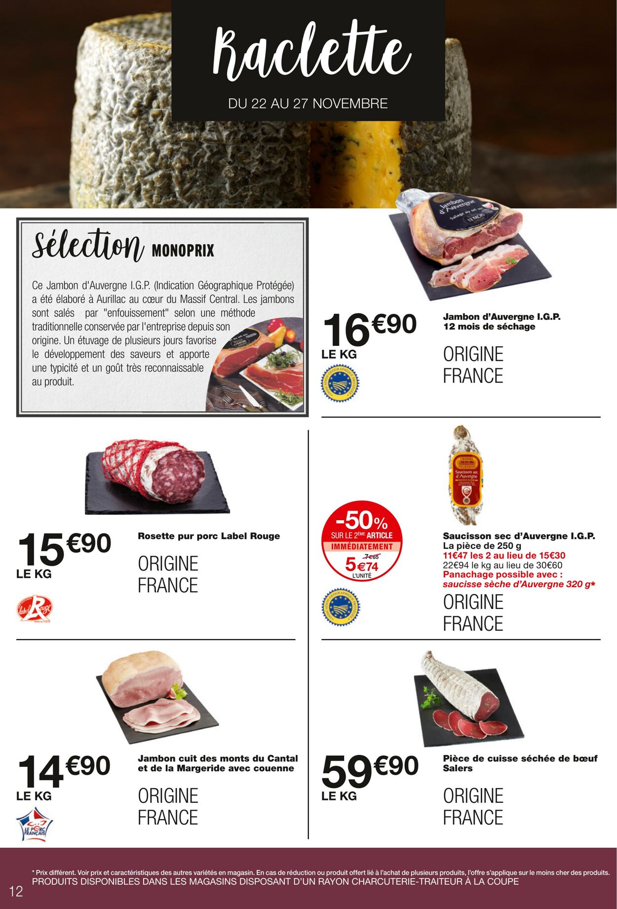 Catalogue Monoprix 22.11.2023 - 03.12.2023