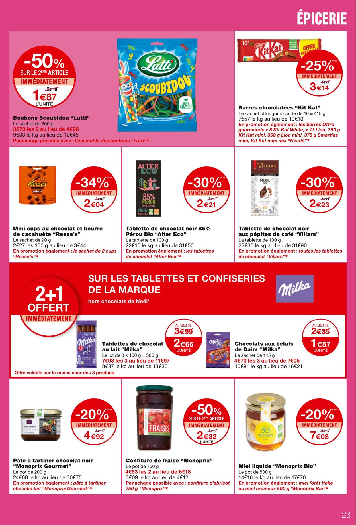 Catalogue Monoprix 22.11.2023 - 03.12.2023