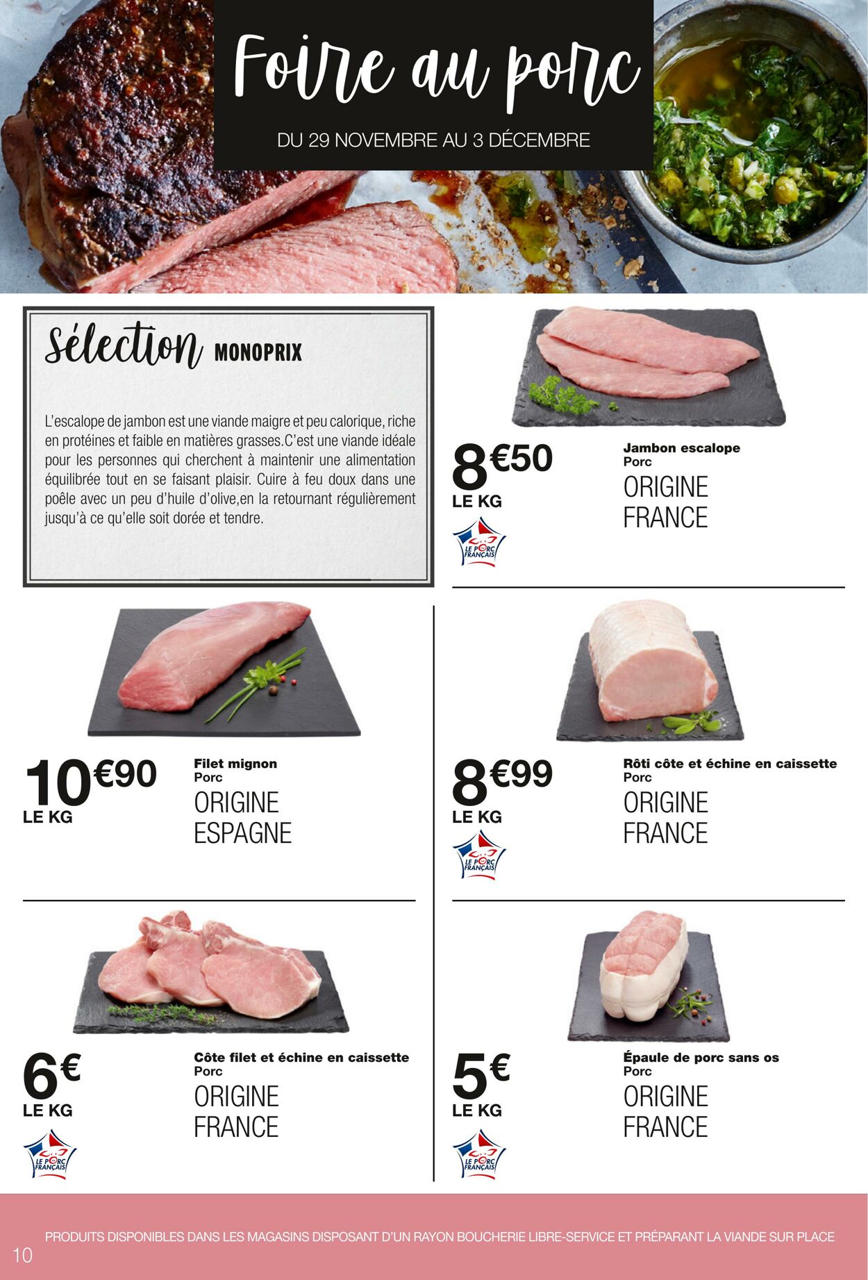 Catalogue Monoprix 22.11.2023 - 03.12.2023