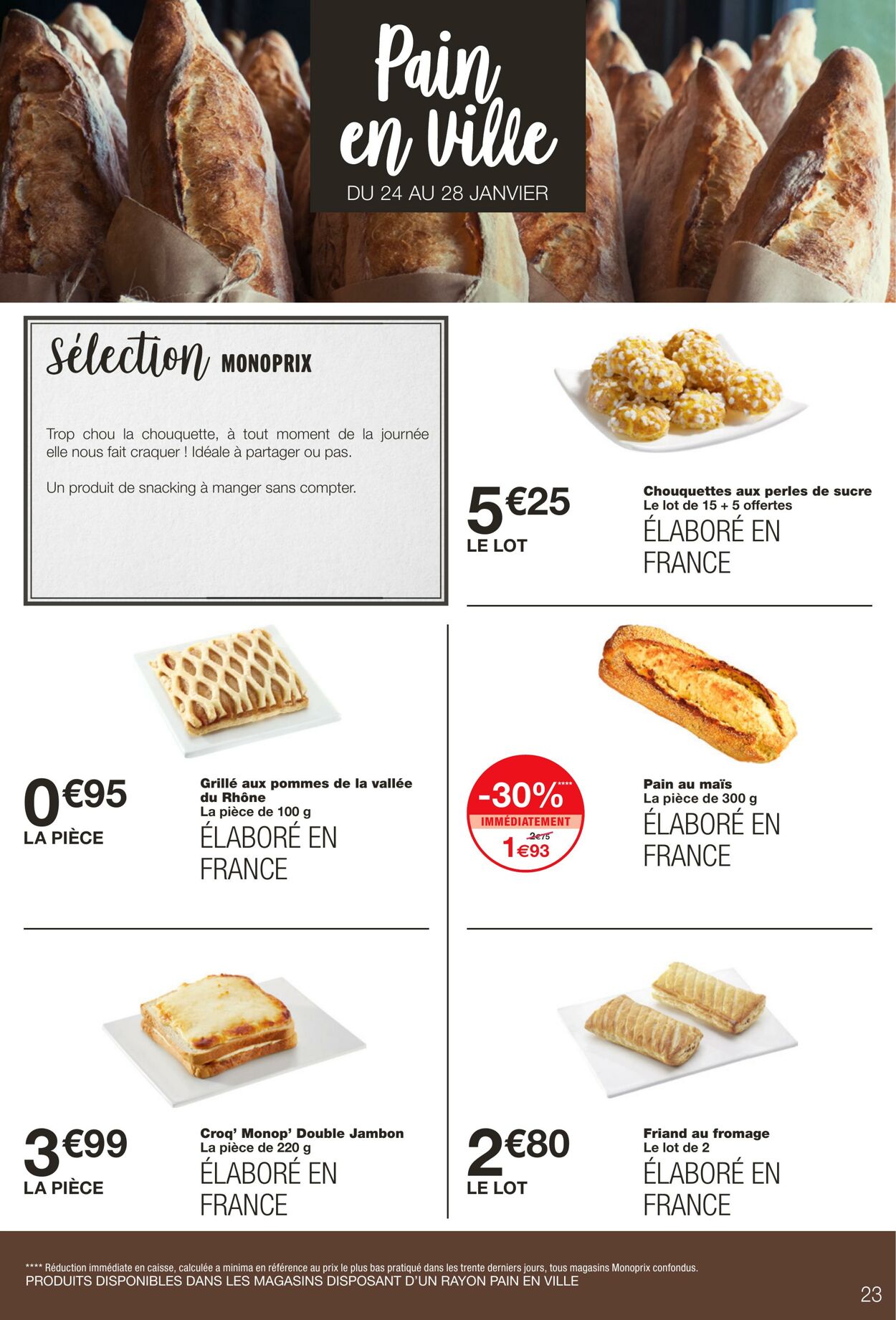 Catalogue Monoprix 24.01.2024 - 04.02.2024