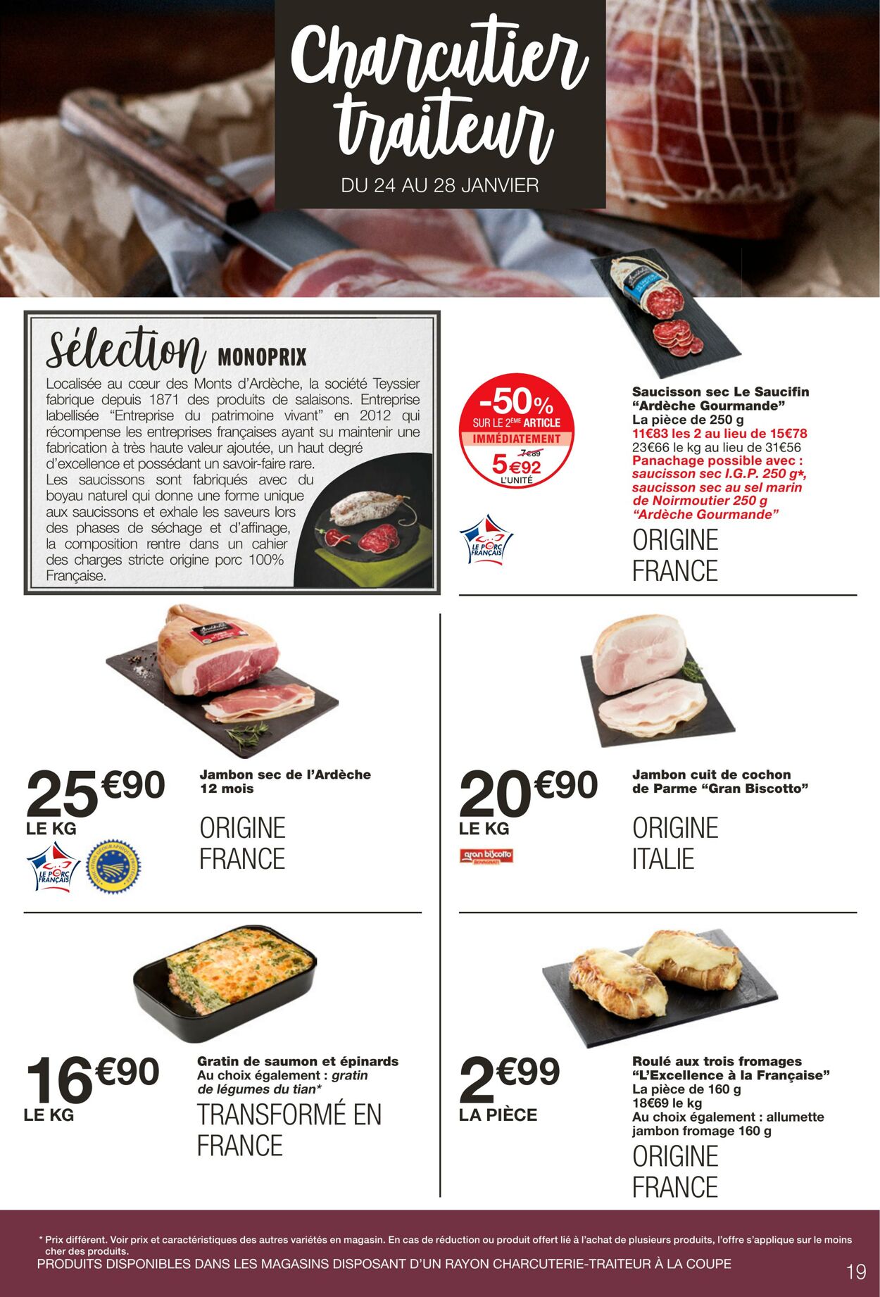 Catalogue Monoprix 24.01.2024 - 04.02.2024