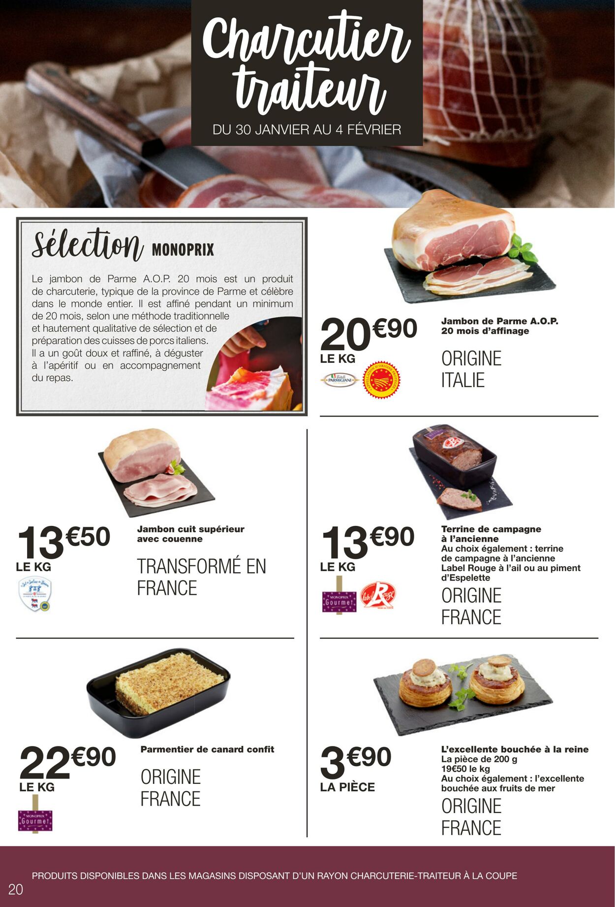 Catalogue Monoprix 24.01.2024 - 04.02.2024