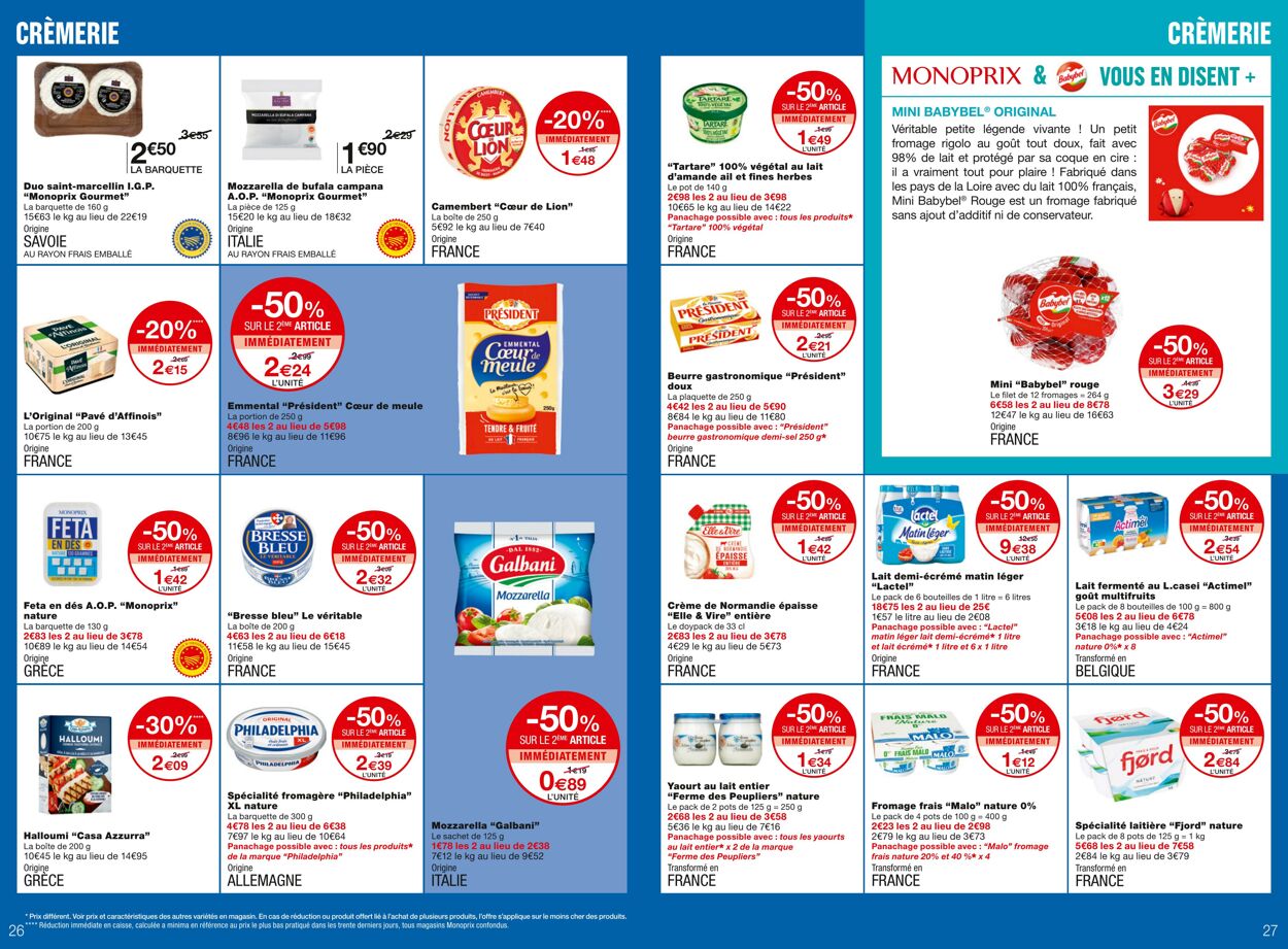 Catalogue Monoprix 26.04.2023 - 07.05.2023