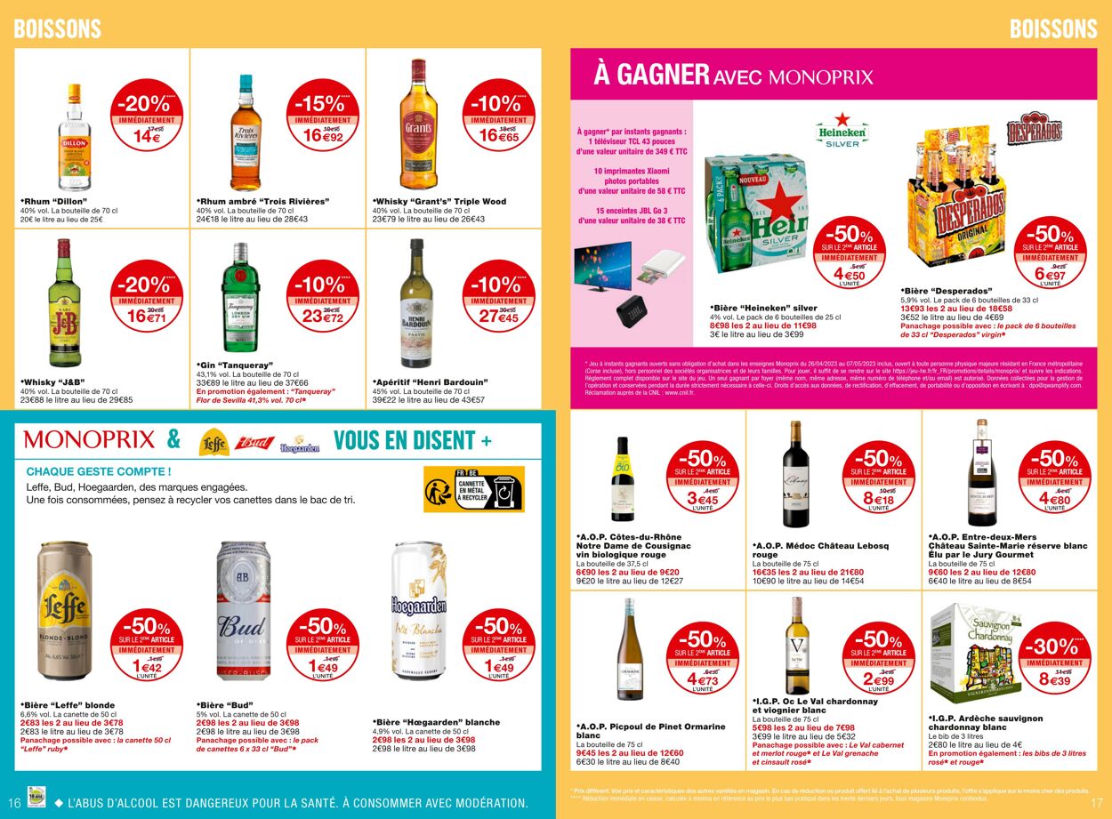 Catalogue Monoprix 26.04.2023 - 07.05.2023