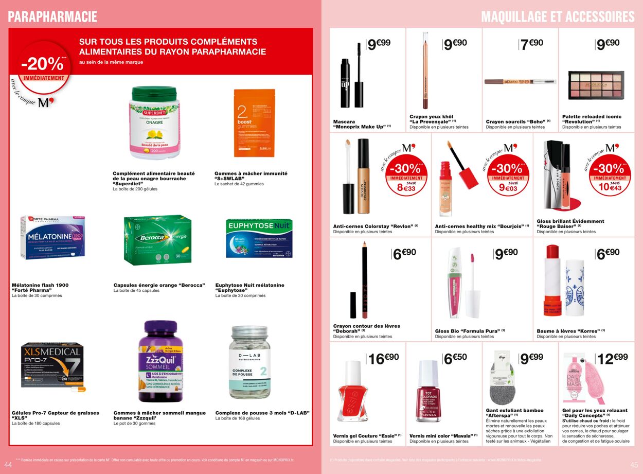 Catalogue Monoprix 27.09.2023 - 08.10.2023