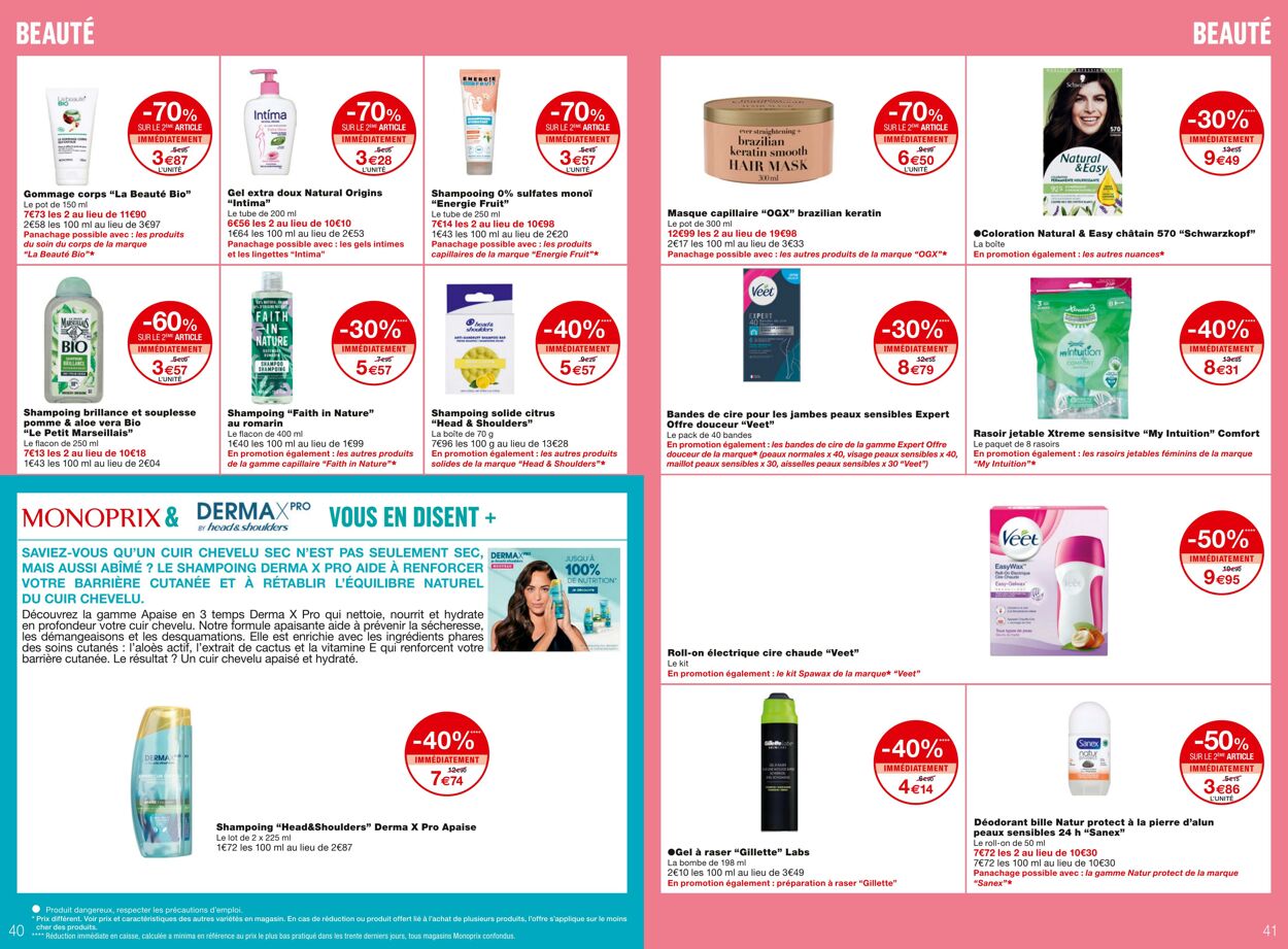 Catalogue Monoprix 27.09.2023 - 08.10.2023