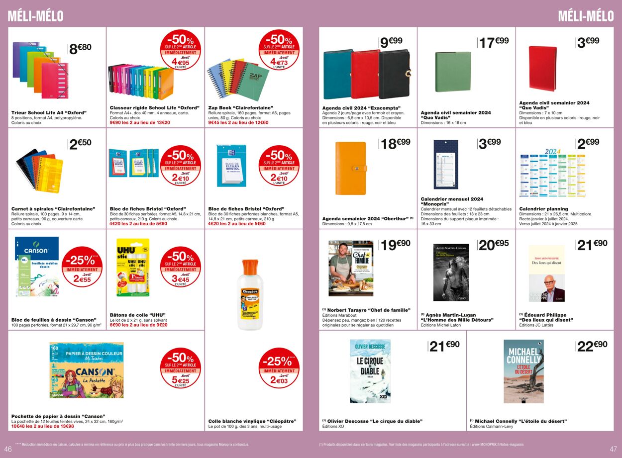 Catalogue Monoprix 27.09.2023 - 08.10.2023