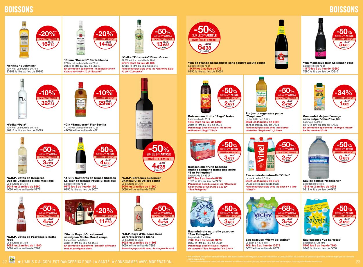 Catalogue Monoprix 27.09.2023 - 08.10.2023