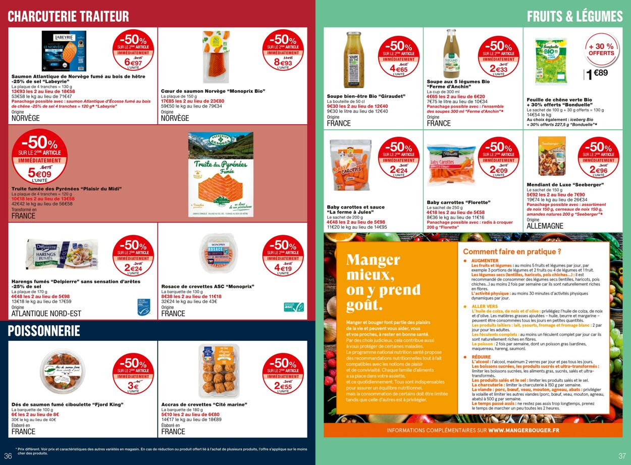 Catalogue Monoprix 27.09.2023 - 08.10.2023