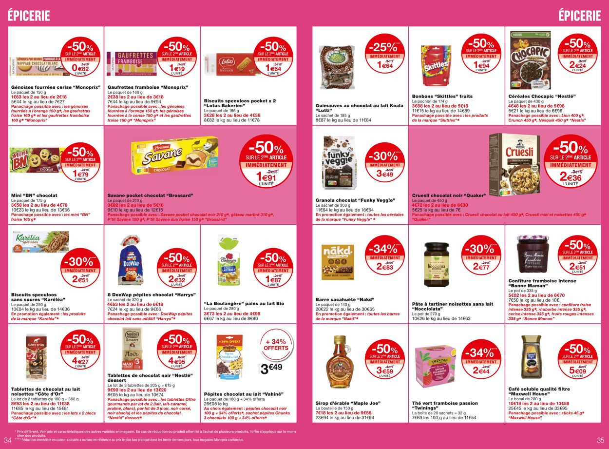 Catalogue Monoprix 29.03.2023 - 10.04.2023