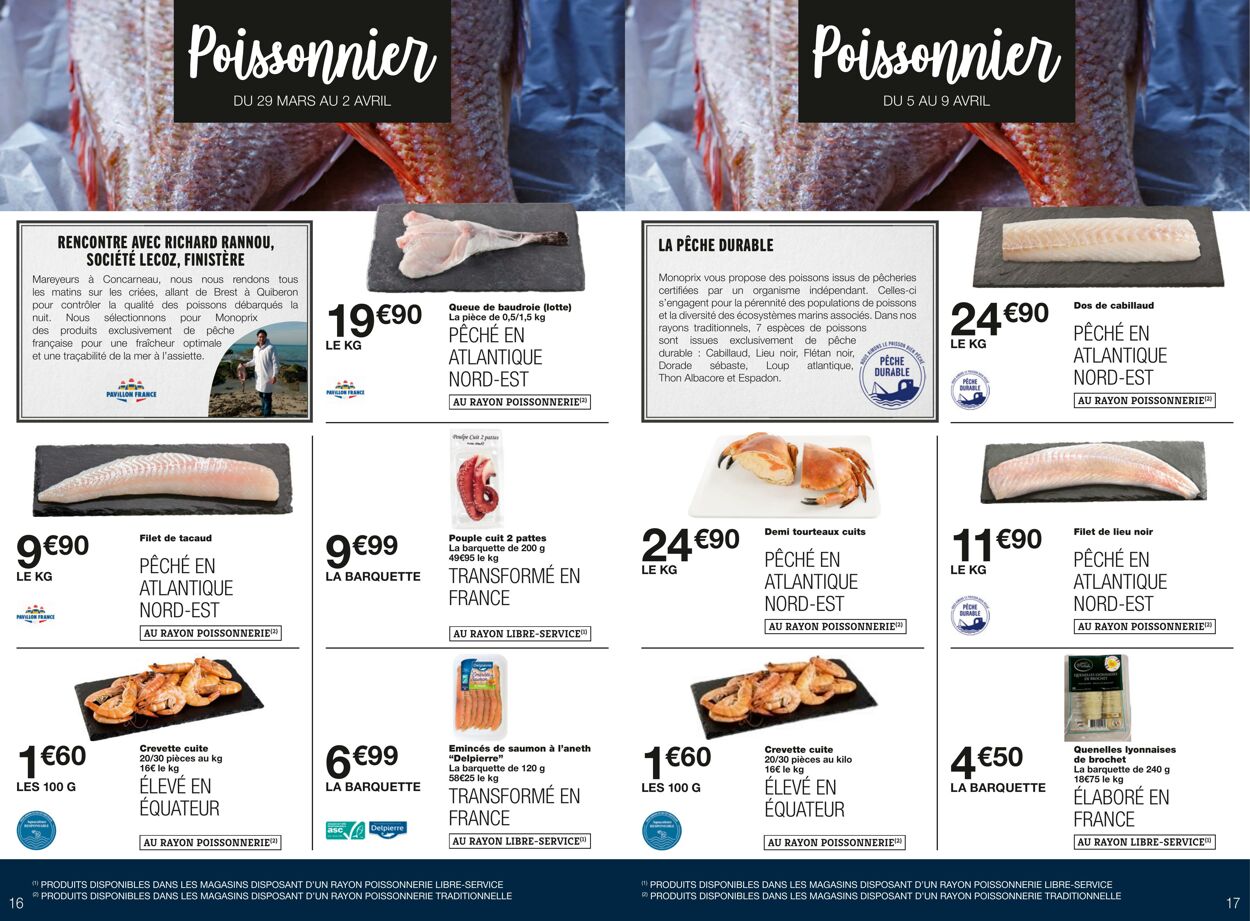 Catalogue Monoprix 29.03.2023 - 10.04.2023