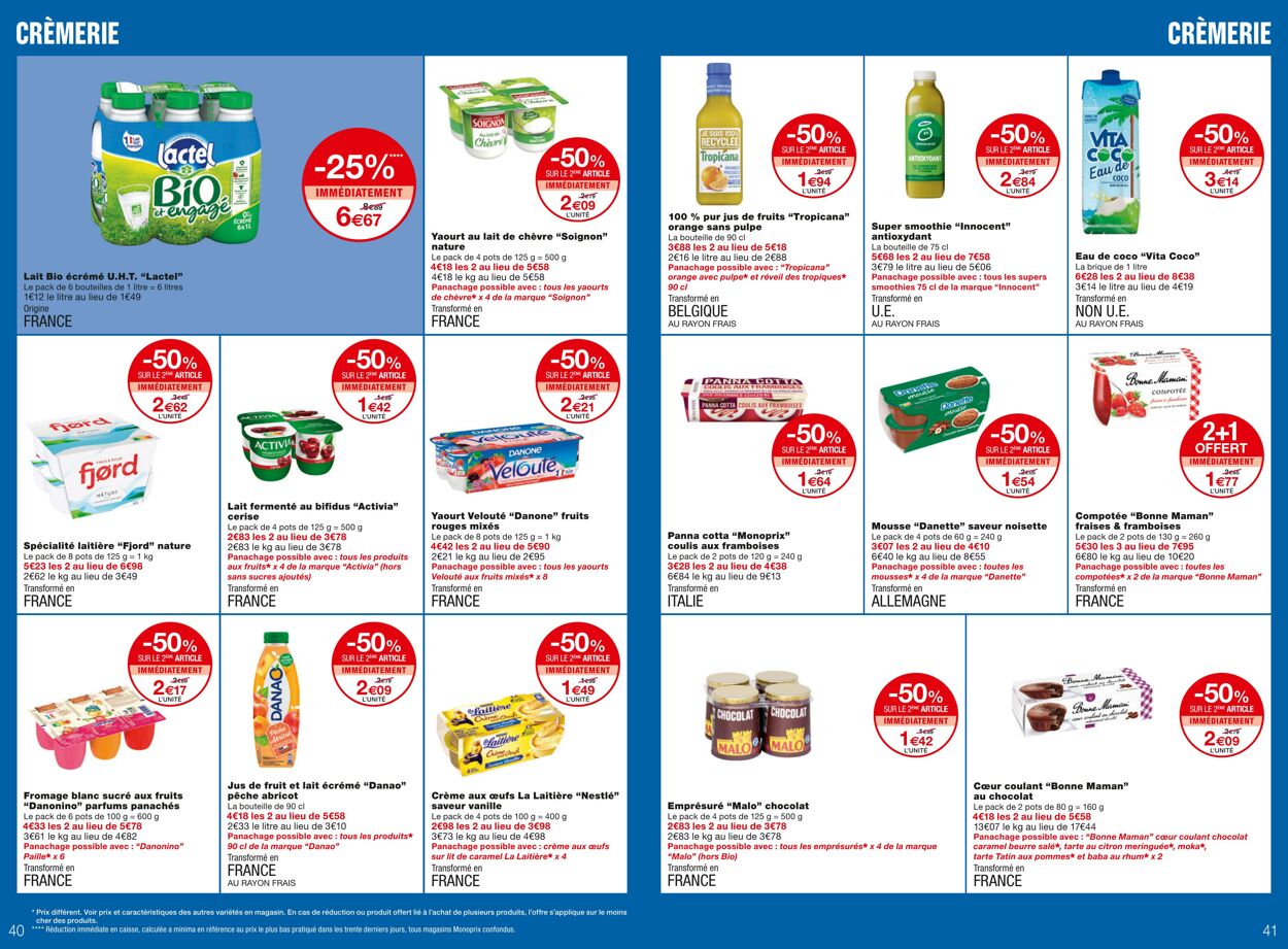 Catalogue Monoprix 29.03.2023 - 10.04.2023