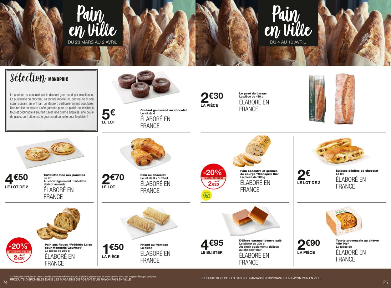 Catalogue Monoprix 29.03.2023 - 10.04.2023