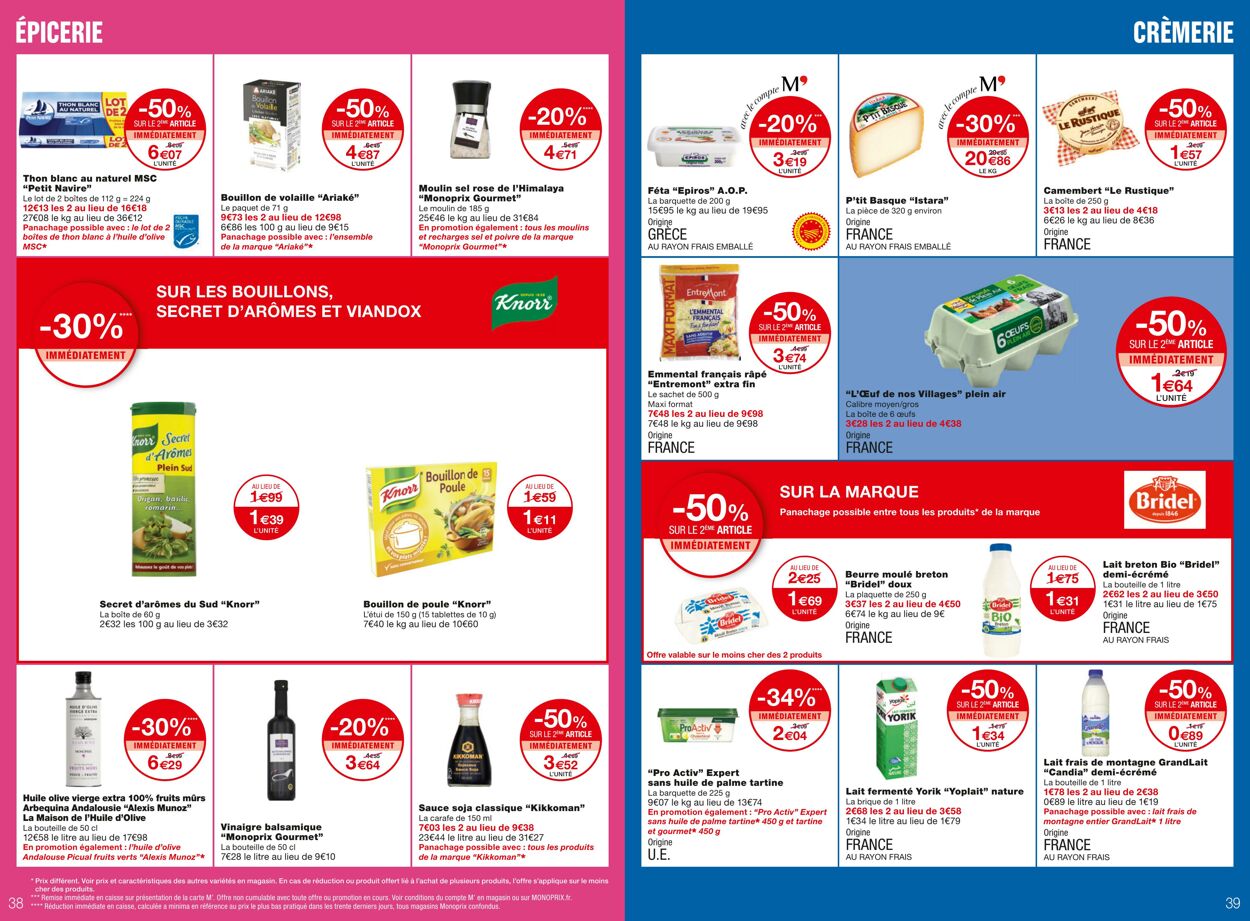 Catalogue Monoprix 29.03.2023 - 10.04.2023