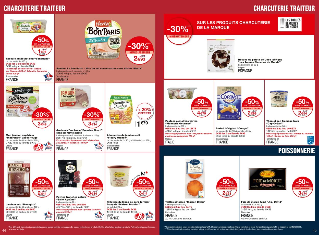 Catalogue Monoprix 29.03.2023 - 10.04.2023