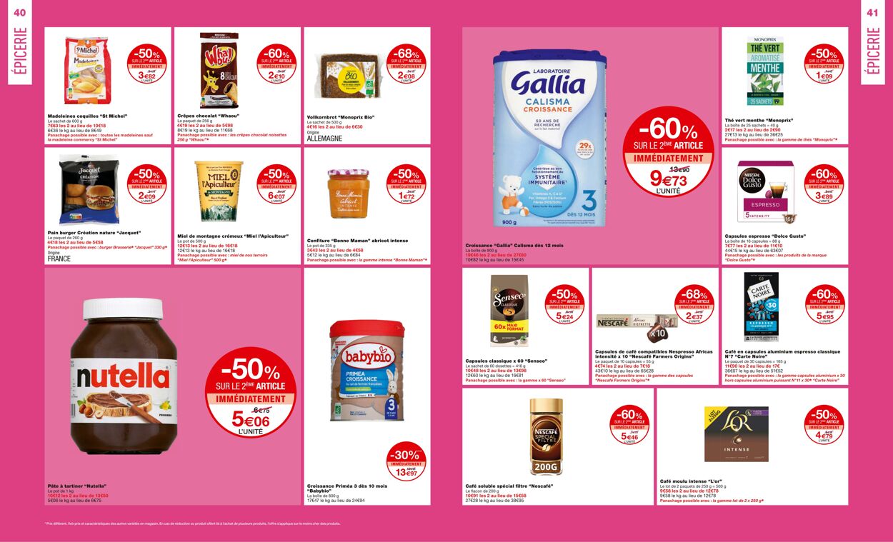 Catalogue Monoprix 30.08.2023 - 10.09.2023