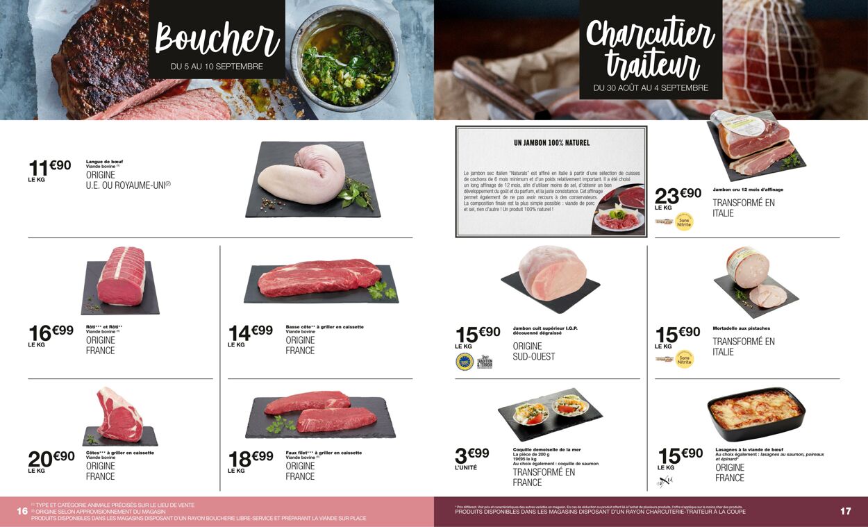 Catalogue Monoprix 30.08.2023 - 10.09.2023