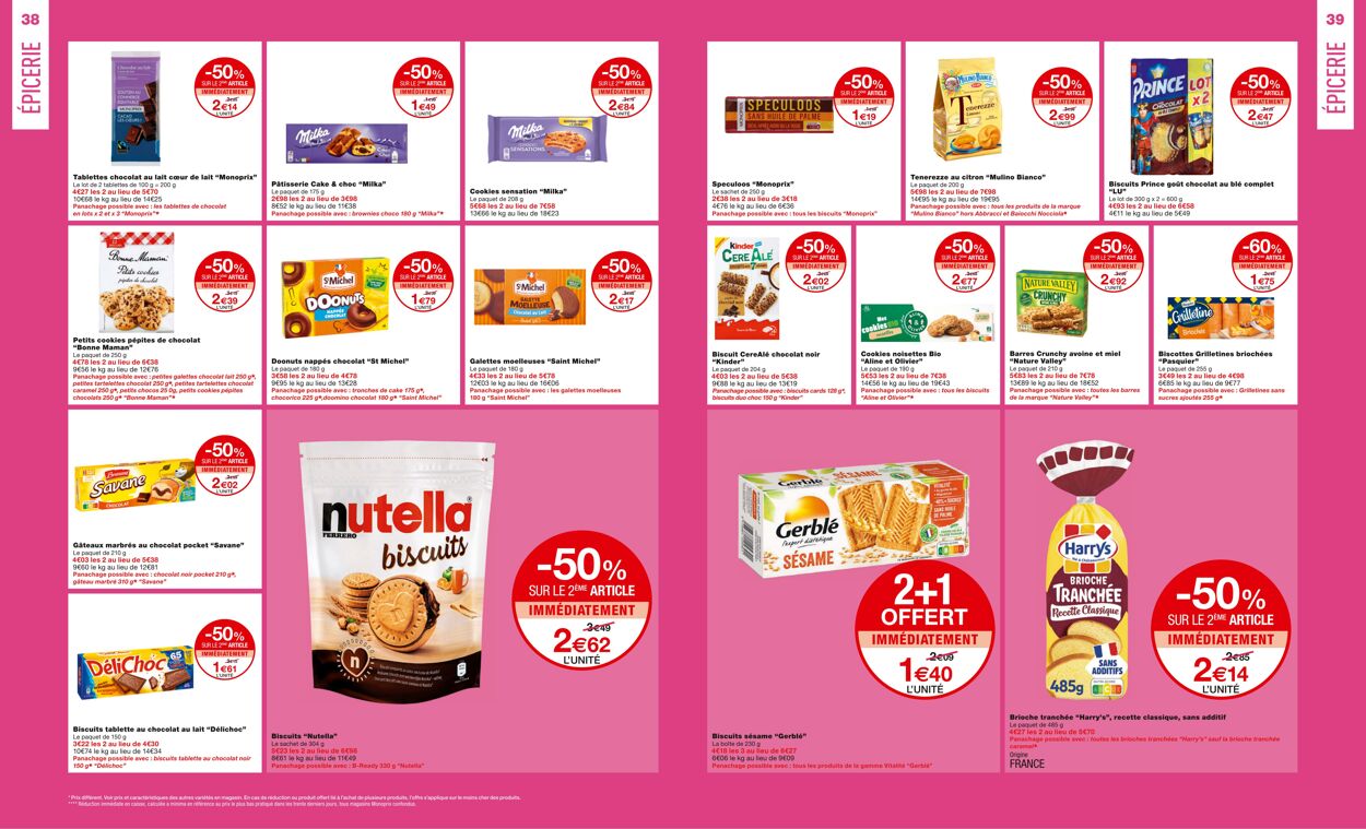 Catalogue Monoprix 30.08.2023 - 10.09.2023