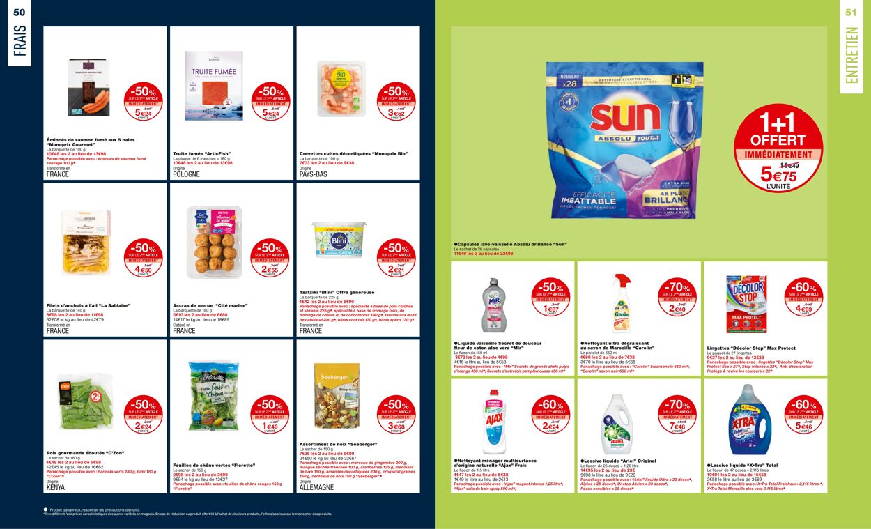 Catalogue Monoprix 30.08.2023 - 10.09.2023