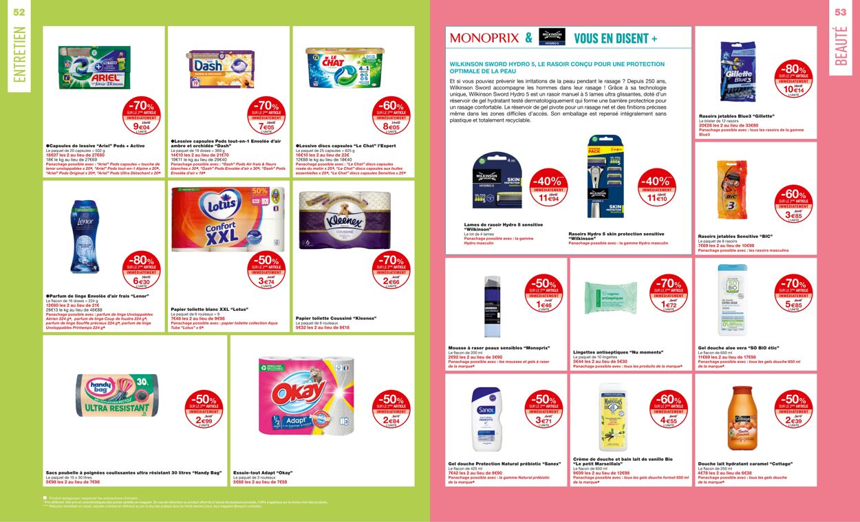 Catalogue Monoprix 30.08.2023 - 10.09.2023