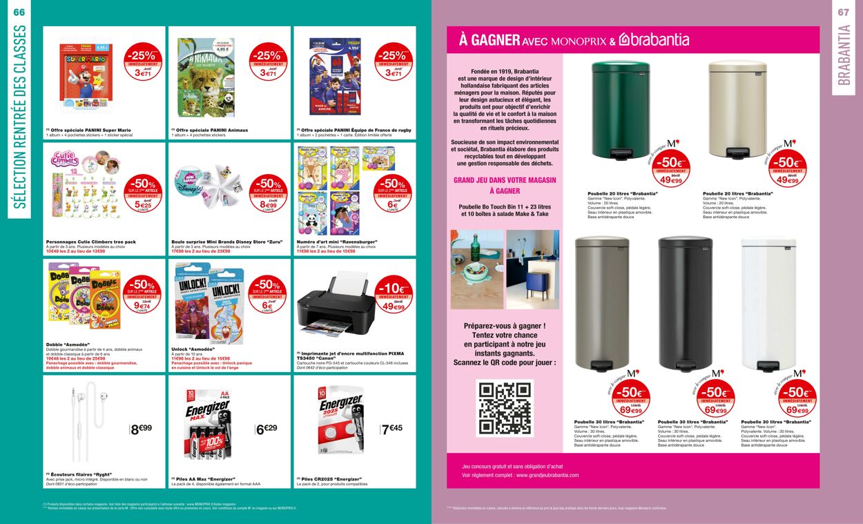 Catalogue Monoprix 30.08.2023 - 10.09.2023