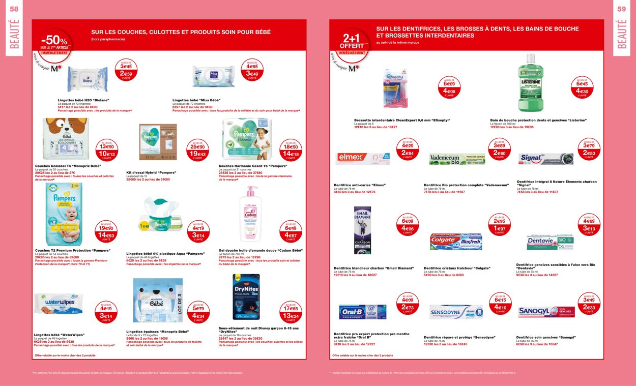 Catalogue Monoprix 30.08.2023 - 10.09.2023