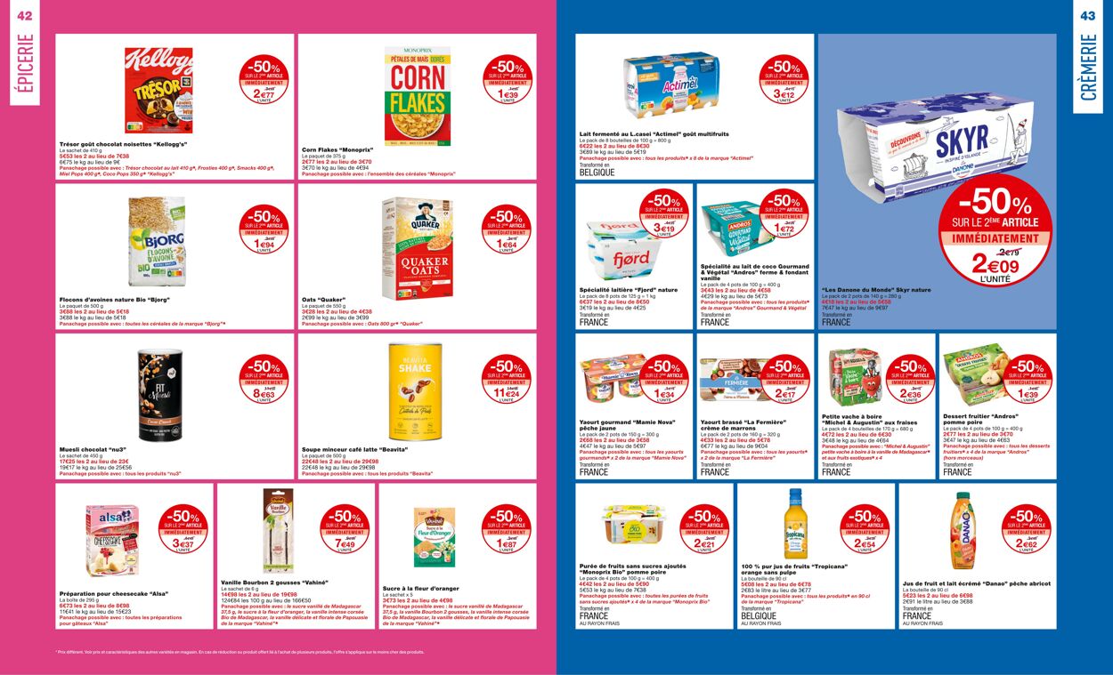 Catalogue Monoprix 30.08.2023 - 10.09.2023