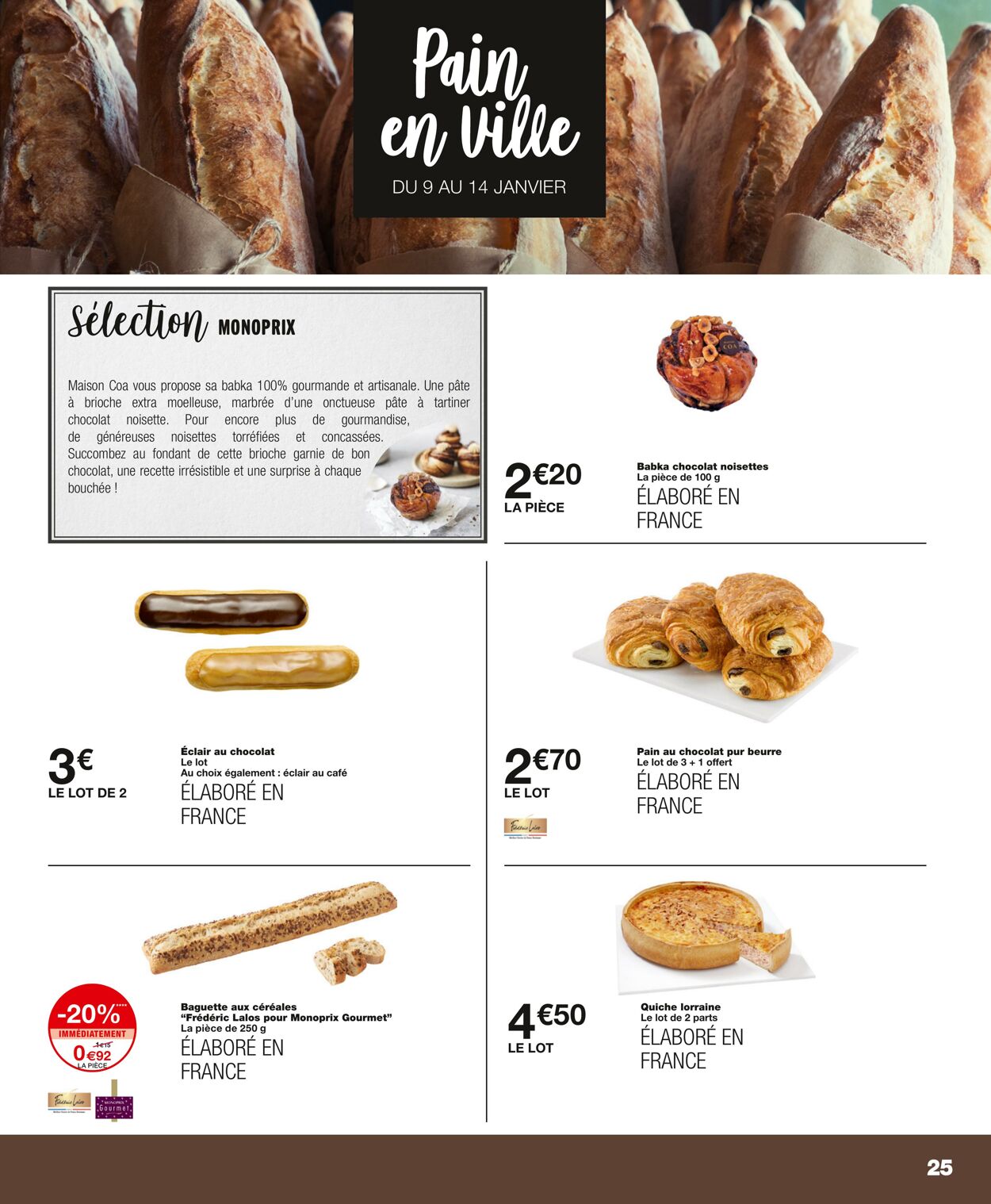 Catalogue Monoprix 04.01.2024 - 21.01.2024