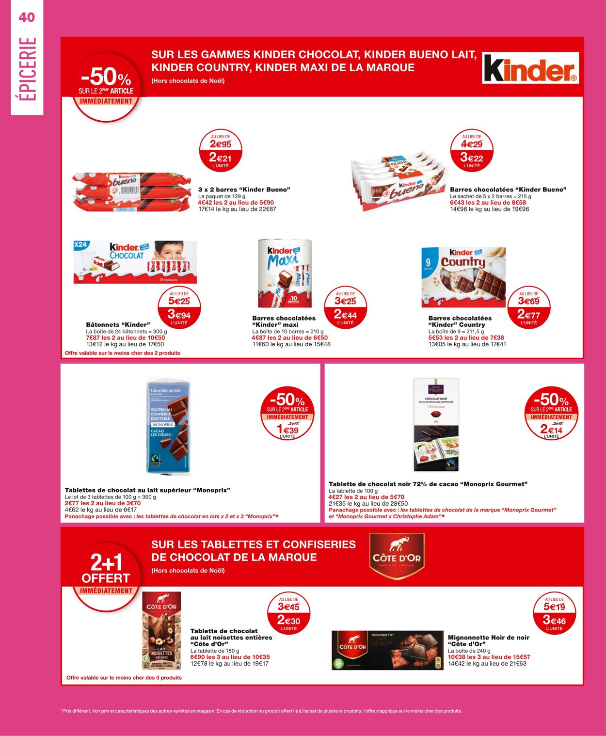 Catalogue Monoprix 04.01.2024 - 21.01.2024