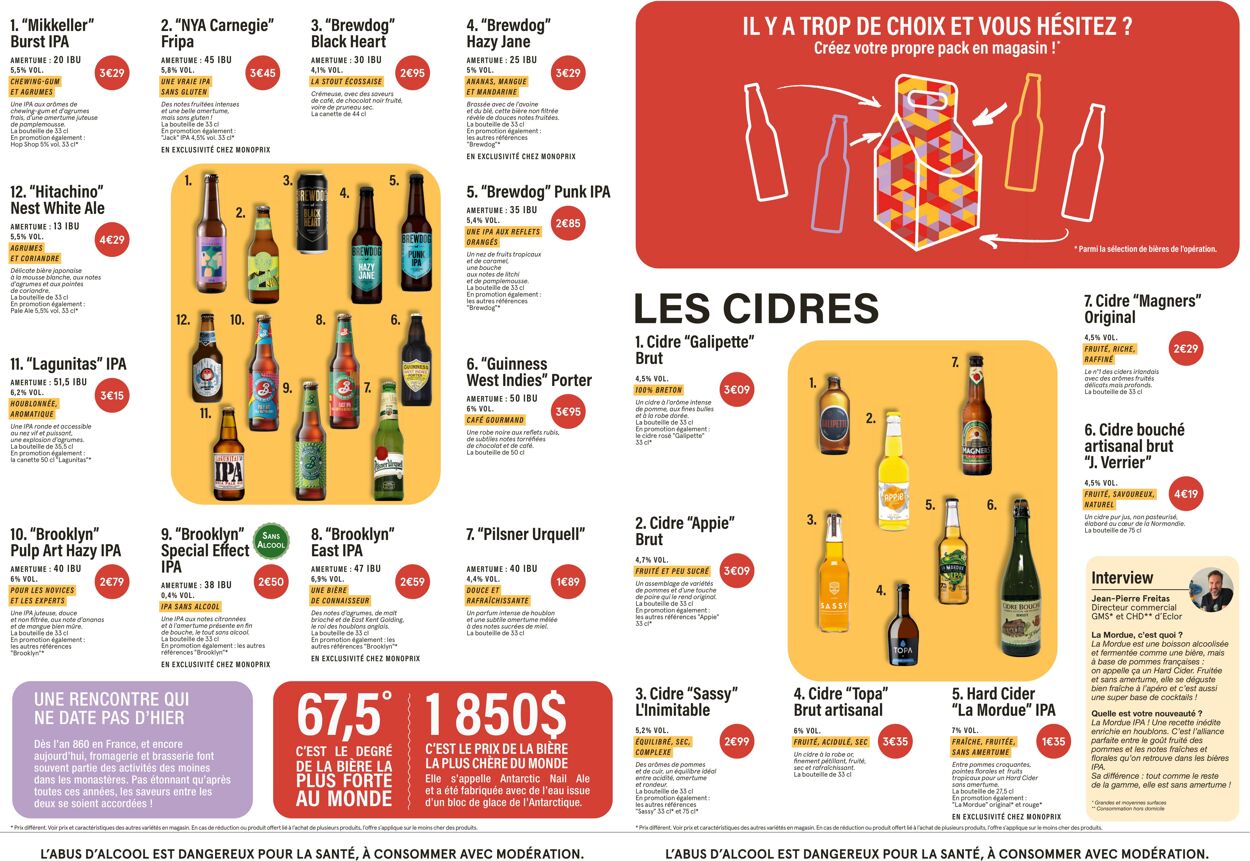 Catalogue Monoprix 04.10.2023 - 22.10.2023