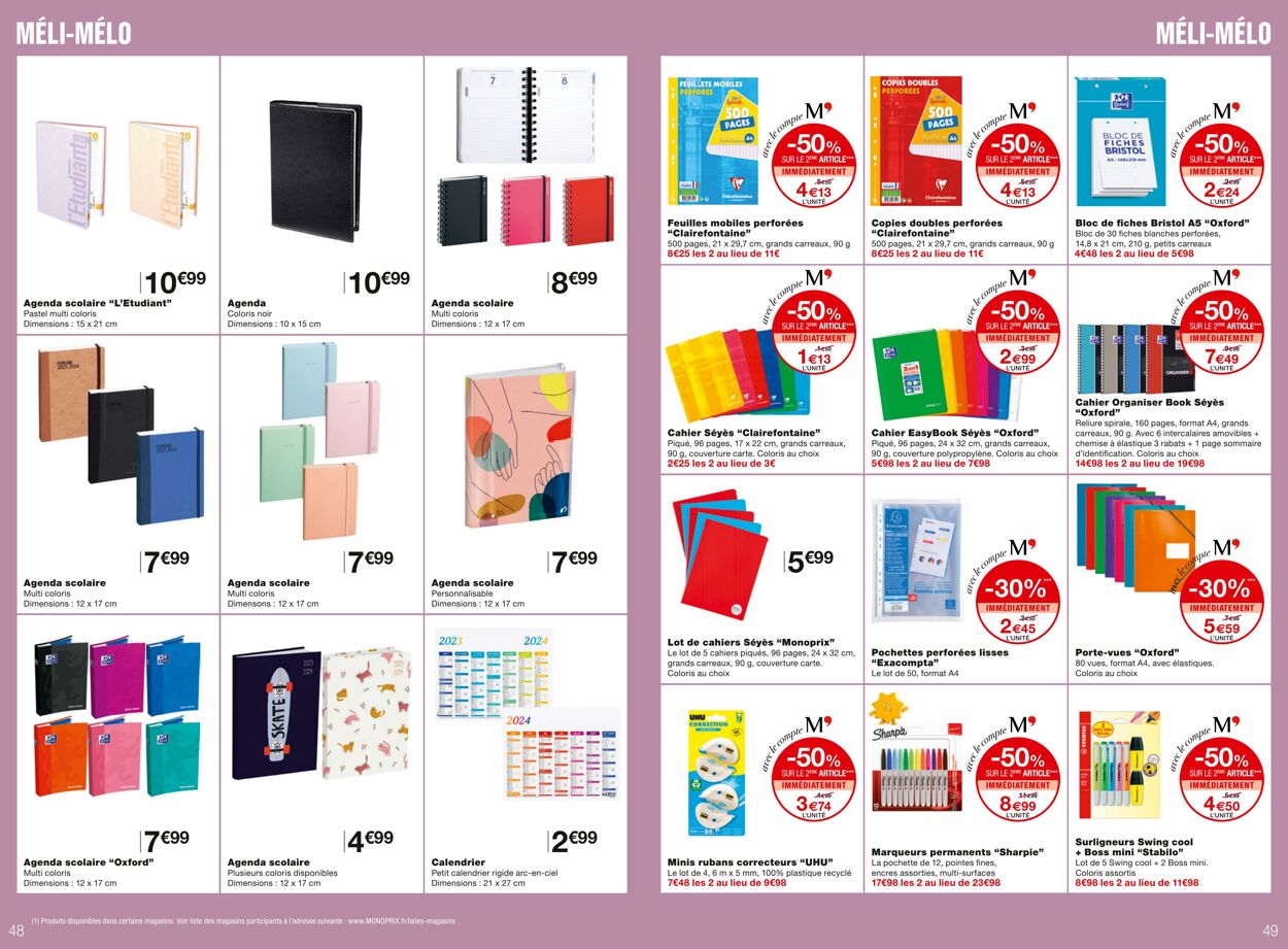 Catalogue Monoprix 05.07.2023 - 16.07.2023