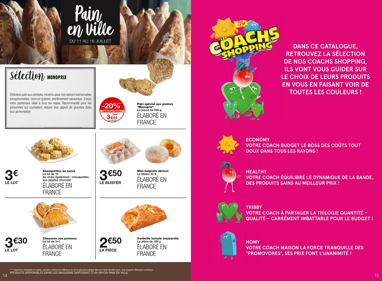 Catalogue Monoprix 05.07.2023 - 16.07.2023