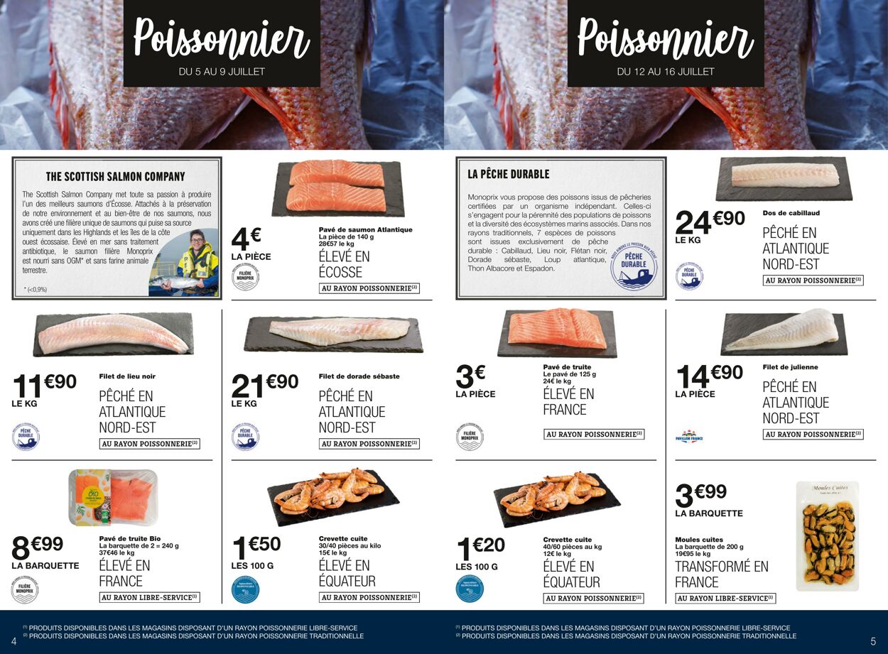 Catalogue Monoprix 05.07.2023 - 16.07.2023