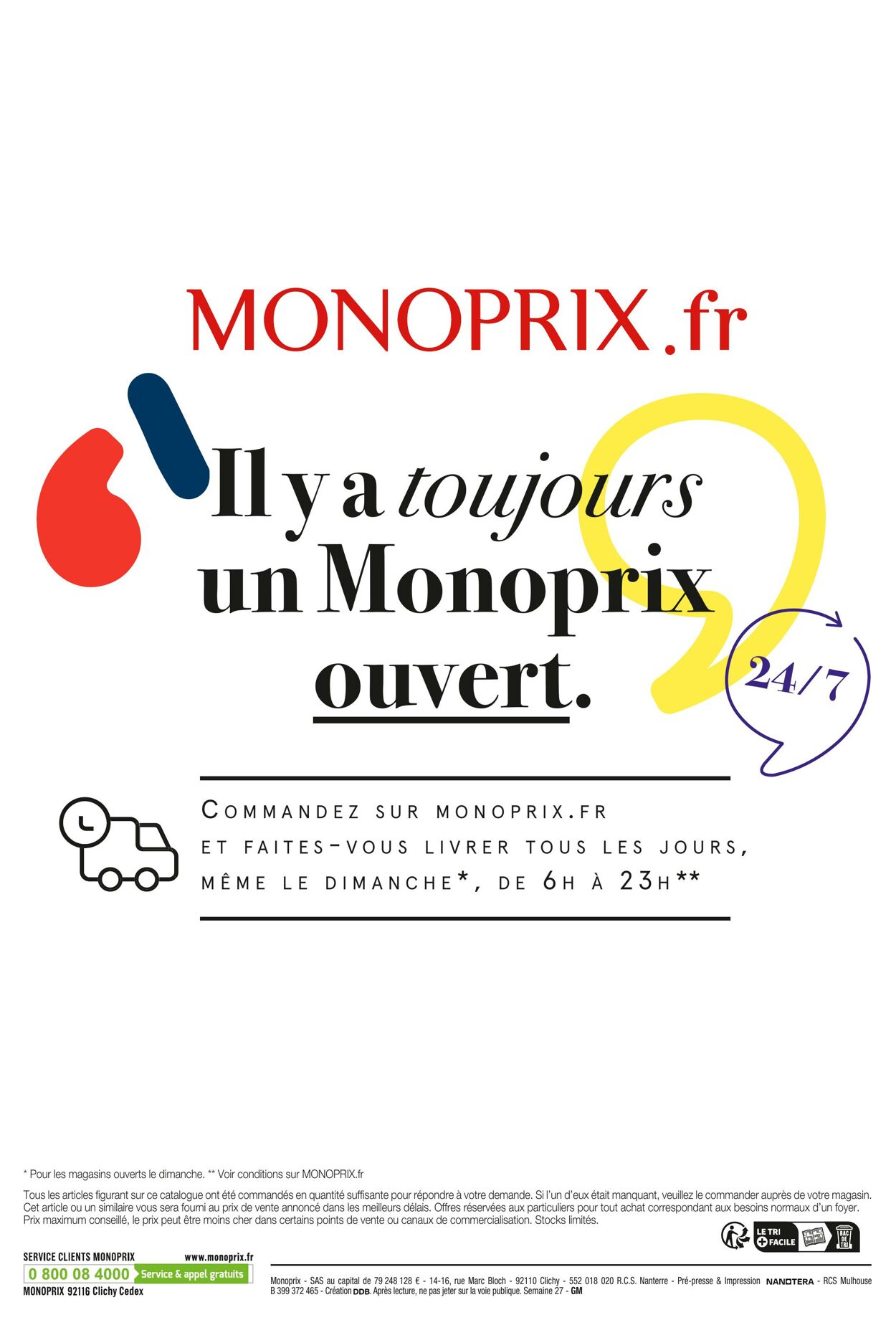Catalogue Monoprix 06.07.2022 - 17.07.2022