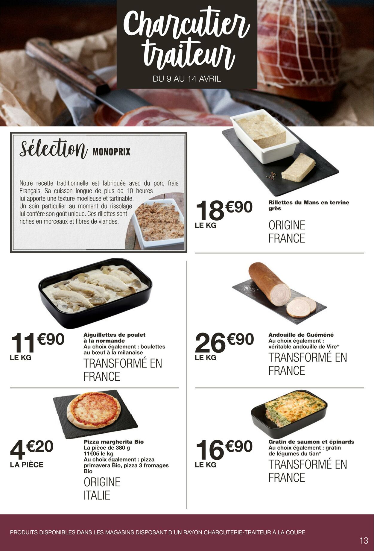 Catalogue Monoprix 03.04.2024 - 14.04.2024