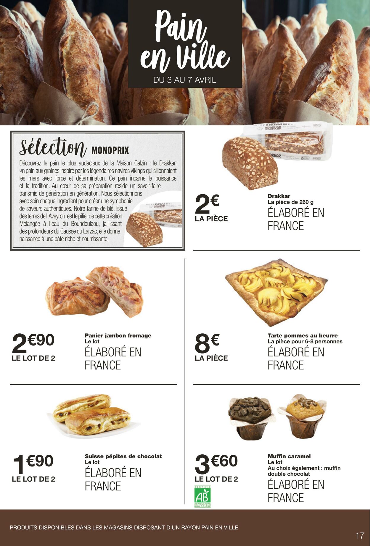 Catalogue Monoprix 03.04.2024 - 14.04.2024