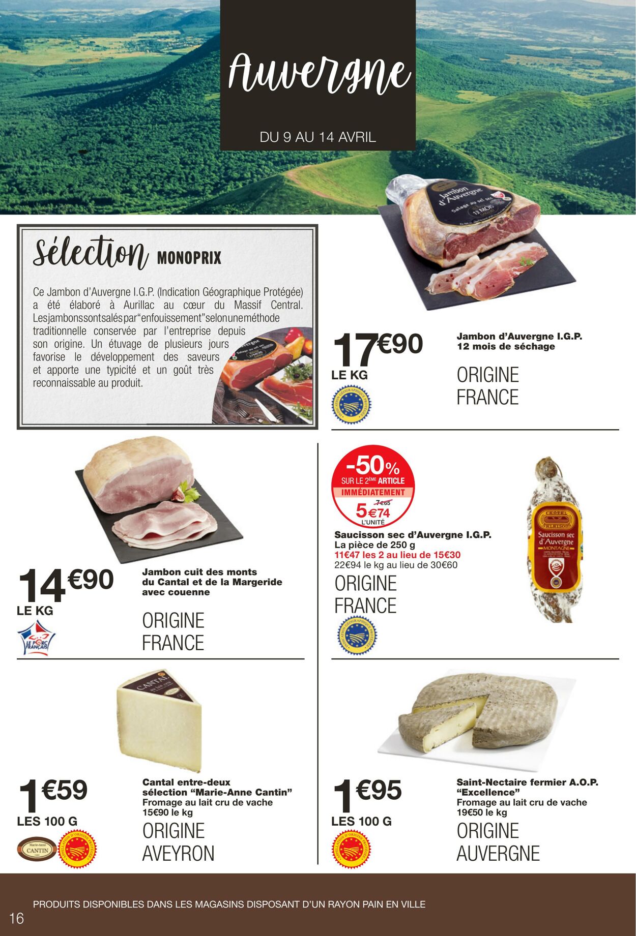 Catalogue Monoprix 03.04.2024 - 14.04.2024