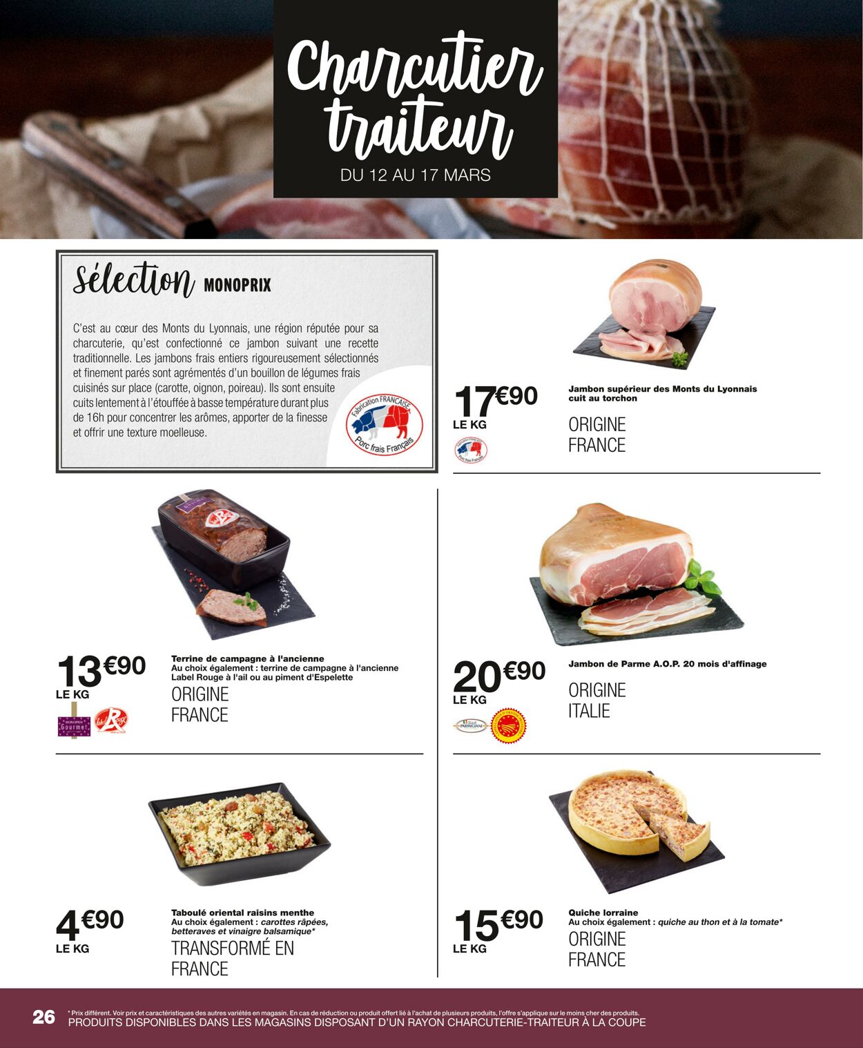 Catalogue Monoprix 06.03.2024 - 17.03.2024