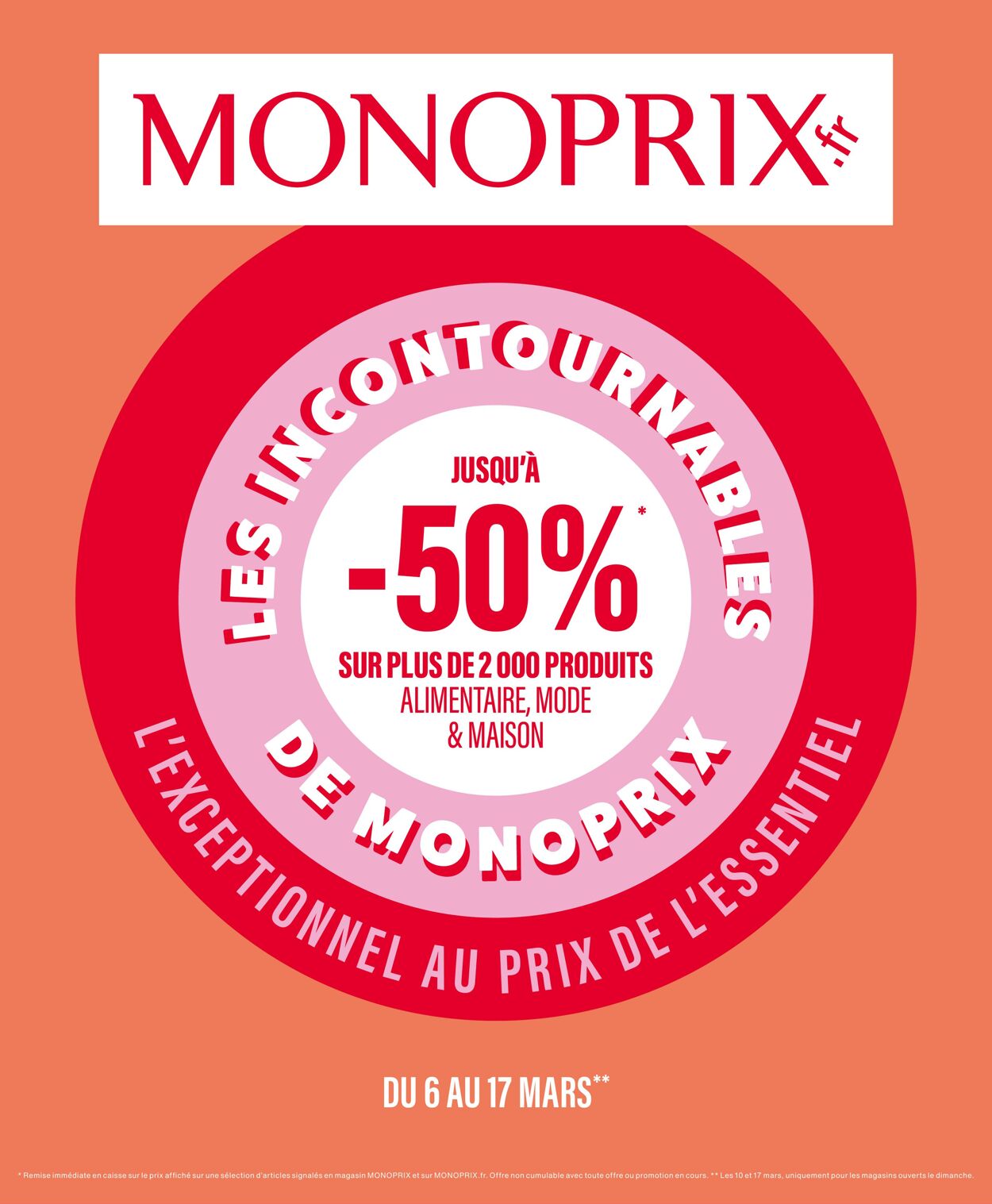 Catalogue Monoprix 06.03.2024 - 17.03.2024