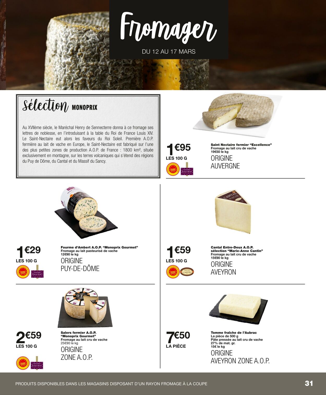 Catalogue Monoprix 06.03.2024 - 17.03.2024