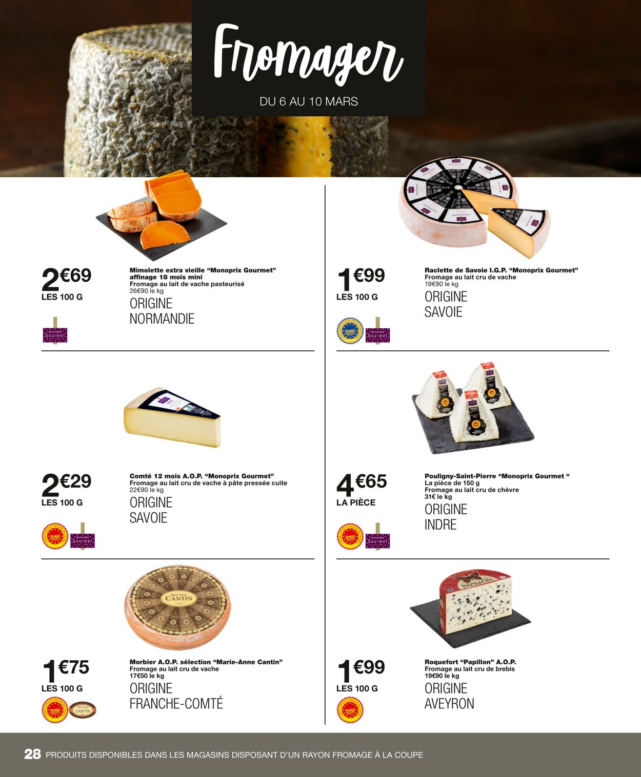 Catalogue Monoprix 06.03.2024 - 17.03.2024