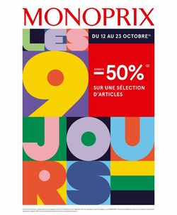Catalogue Monoprix 12.10.2022-23.10.2022