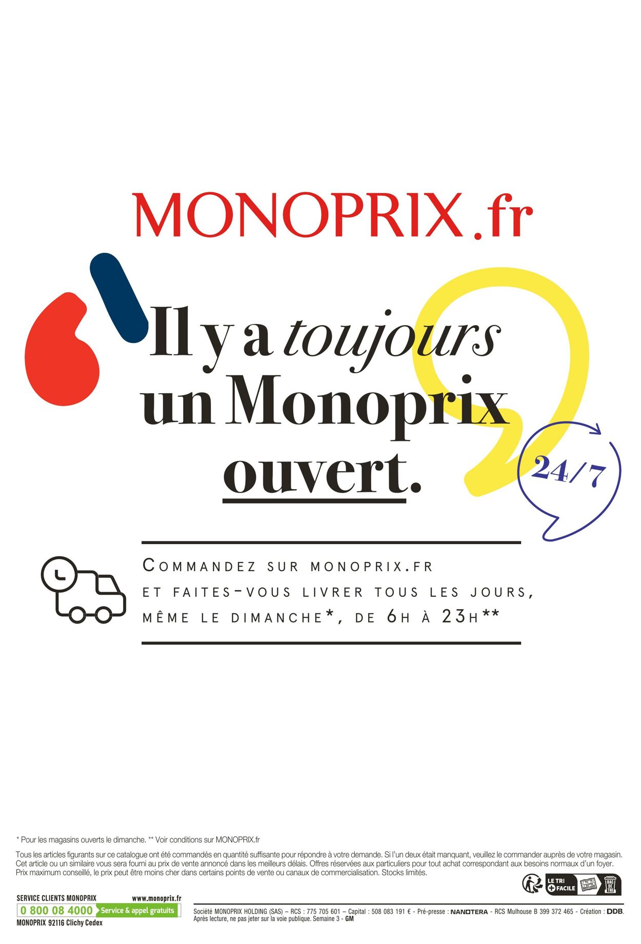 Catalogue Monoprix 18.01.2023 - 29.01.2023