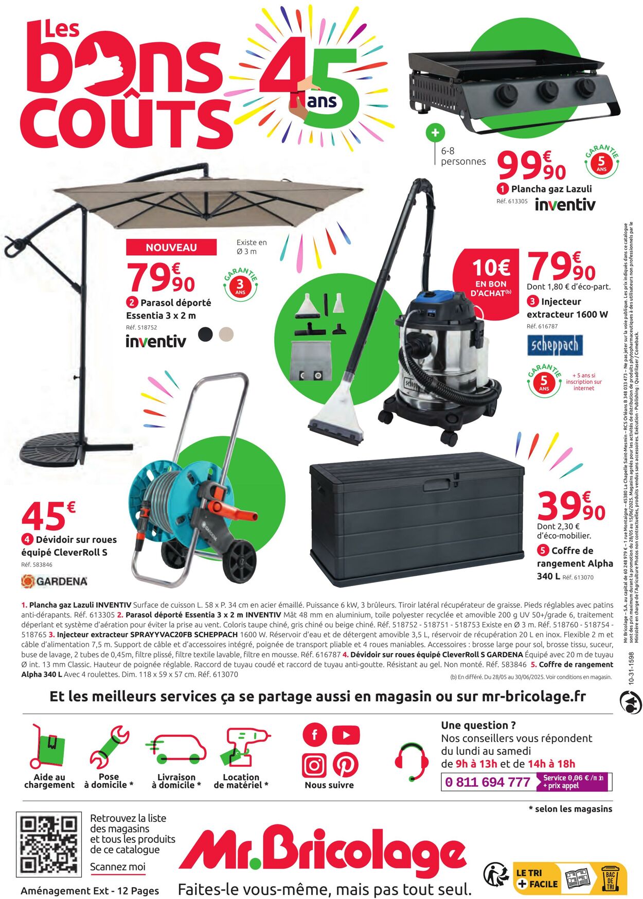 Catalogue Mr.Bricolage 28.05.2025 - 15.06.2025